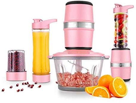 MOBYGKFY Extracteur de presse-agrumes à mastication lente, presse-agrumes à pression à froid avec moteur silencieux et fonction inverse, jus de légumes et confiture de fruits riches en nutriments
