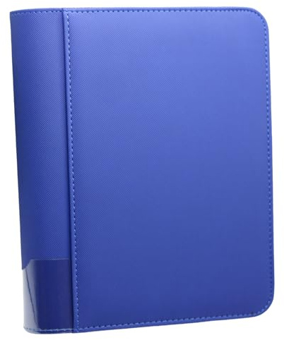 Magiarcana greeting card book organizer,christmas card photo album,birthday card organizer binder,for greeting card box keepsake storage and display,holds 84 cards (Navy Blue)