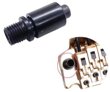 Electric Guitar Tremolo Arm Socket, Whammy Bar Jack for Floyd Rose Bridge System (black)