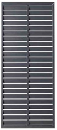 CQCCQ Quick installation Wooden Divider Screens,Extended Patio Garden Edge Fence Panels,Outdoor Plant Support Frame,for Backyard Patio Home Office(Grey,60x150cm)