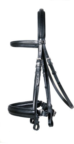 PFIFF Kandare Premium, schwarz Cob
