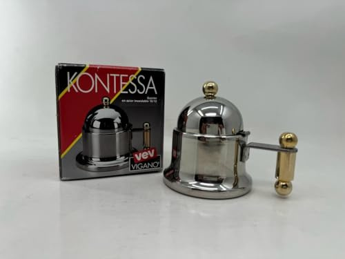 Home Kontessa Zuccheriera, Acciaio Inox, Oro