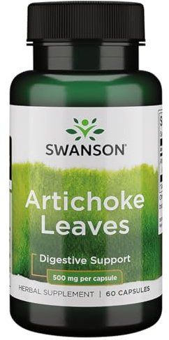Swanson Artichoke Leaves (Cynara Scolymus) 500 Milligrams 60 Capsules