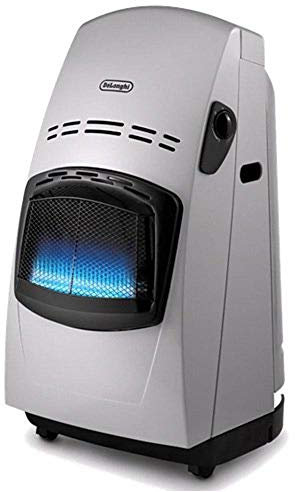 De'Longhi Estufa catalítica Vbf 4200W Llama Azul 4200W Acero Inoxidable Plástico Plateado (Versión en español)