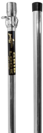 Dinsmores Griplock Extendable Plain Alloy Landing Net Handle - Silver, 230 cm