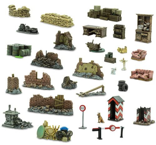 Warlord Games Bolt Action - Battlefield Debris - EN