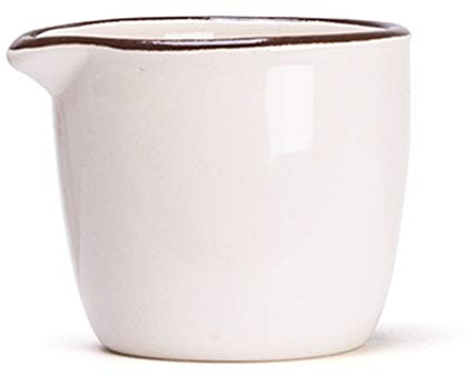 XXXXW Cruche à Lait Porcelaine Gravy Sauce Saucière Saucière Soucoupe Stand Sauce Traditionnelle Porcelaine Saucière avec Soucoupe (Rouge) Pot à Lait Saucière (Color : White)