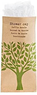 Leone Cuffie Doccia Imbustate, Linea Cortesia Natura, conf. 50 pezzi