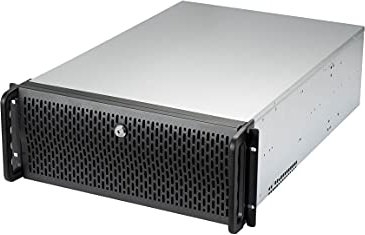 Rosewill 4U Server Chassis Rackmount Case | 12 Hot Swap 3.5, 2.5 SATA I, SATA II, SATA III SAS | E-ATX Compatible | 3 Front 120mm Fans, 2 Rear 80mm Fans | 2x USB 3.0 |