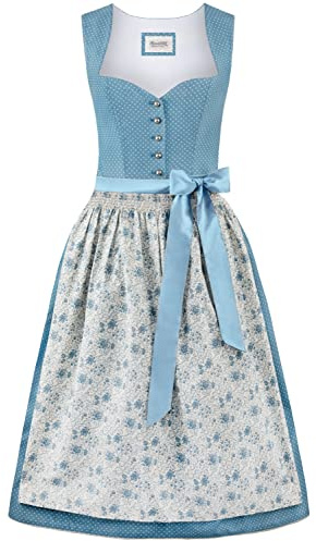 Stockerpoint Dirndl Edonita Blau, 38