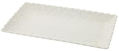 HERVIT 30190 VASSOIO RETTANGOLARE PORCELLANA ROMANCE 31X18,5 | porcellana