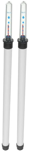 Yardwe 2 StüCk Wasserstandsanzeiger Pflanzen 30 cm - GießAnzeiger FüR BlumenkäSten, Echtzeit ÜBerwachung des Wasserstands, Einfach Zu Verwenden Ohne Strom, Ideal FüR Innen- Und AußEnbereich