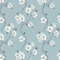 Timeet Selbstklebende Tapete Blau und Weiß Blumen Klebefolie Muster Weiss Blume Möbelfolie Selbstklebend Floral Möbelaufkleber 39x300cm Wasserfest Vinyl Folie für Möbel Schrank Wohnzimmer