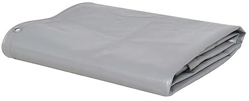 Camerina Lona 650 g/m² 4x6 m Gris Plastico Impermeable Toldos Impermeables Exterior