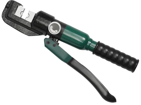 Begoniape Hydraulische Crimpzange, Batteriekabelschuh Crimpzange Manuelles Hydraulisches Crimpwerkzeug für Kabelschuh, Handbetriebene Hydraulische Crimpzange mit 4mm²-70mm² Formgröße