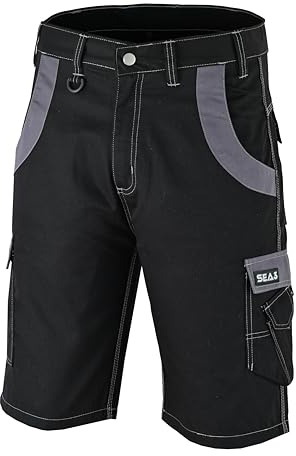 SEA3 Men’s Cargo Combat Work Working Workwear Safety Utility Shorts