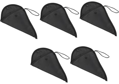 FUNOMOCYA 5stücke Aufbewahrungstasche Aus Oxford Ocarina Musikinstrument-aufbewahrungsbeutel Ocarina-teilbeutel Mit Schnalle Taschen Für
