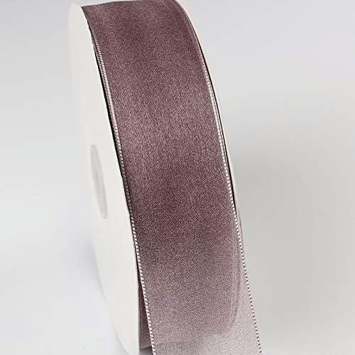 Satinbänder für Weihnachtsfeier-Dekorationen, DIY-Bogen-Bastelbänder, Karten, Geschenke, Verpackungszubehör (38 mm), 10 m/Los, 6 mm, O
