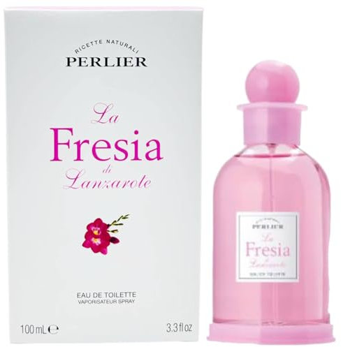 Perlier, Profumo Fresia di Lanzarote Eau de Toilette 100 ml, Fragranza Floreale Femminile