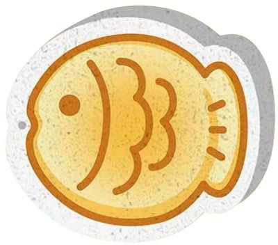 Éponges à vaisselle, éponges à récurer en forme de poisson pour appareils de cuisine, assiette, poêle, casserole, table