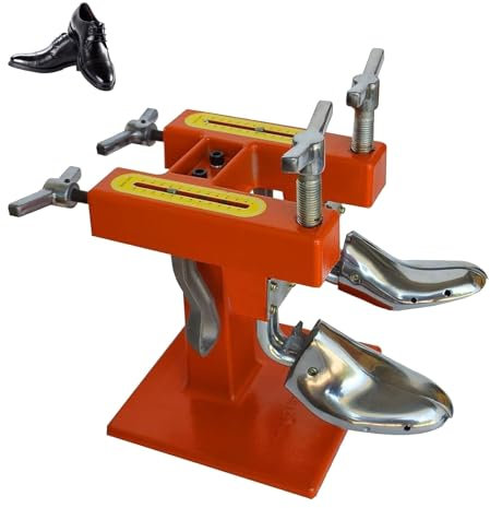 DOJOEUU Two Heads Shoe Stretcher Machine, Aluminium Shoe Stretcher, Portable Manual Shoe Expander, Adjustable Width Length, Professional Shoe Shaping Machine for Men Women