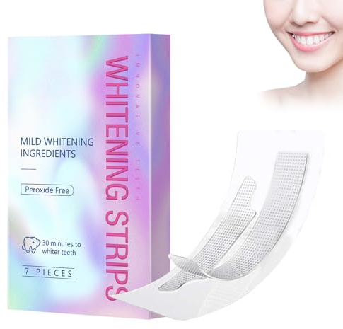 Tiras Blanqueadoras Dientes Whitening Strips, Stick Limpiador de Dientes, Suaves Para Los Dientes, Elimina Eficazmente las Manchas, Realza el Brillo de los Dientes, Dientes más Blancos