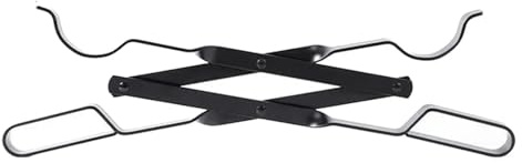 Pinza Barbecue Pinza for camino lunga 26 pollici, clip for legna da ardere, pinza for tronchi in metallo, artiglio for tronchi, ferro battuto resistente