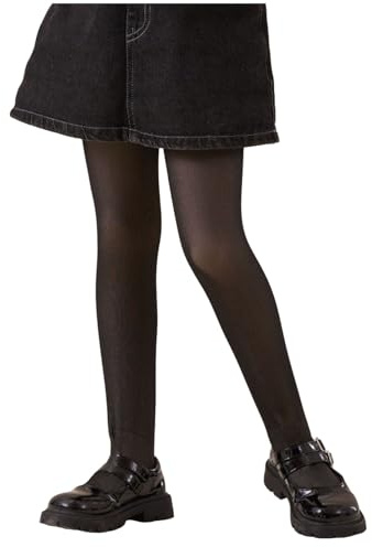 Mädchen Thermo Strumpfhose Winter Thermostrumpfhose Warme Kinder Innenfleece Thermo Atrumpfhose für Mädchen Blickdichte Warme Winterstrumpfhosen Dicke Fleece Feinstrumpfhose Tanzstrumpfhose