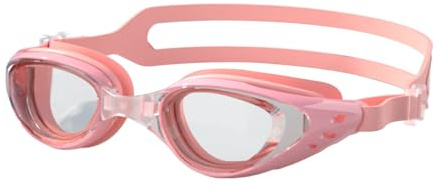 Lunettes de natation – Lunettes de natation transparentes anti-buée, imperméables pour utilisation en piscine | Plongée réglable pour hommes, femmes, adolescents, plongée avec tuba, course, sports