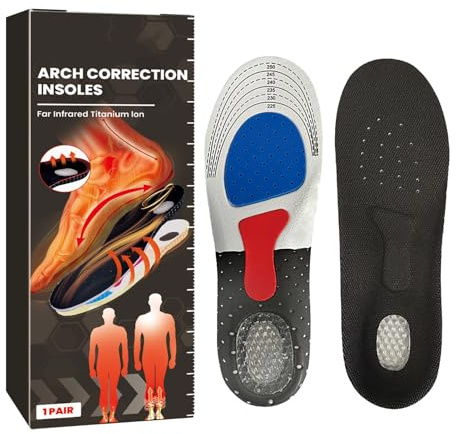 Skoplägg,1 Par Anti-Glid Och Heldagskomfort - Inläggssulor Med Fotsvalgsstöd | För Sneakers, Arbetskängor, Klackar, Kvinnor, Män, Vuxna, Tonåringar, Äldre, Pendling Och