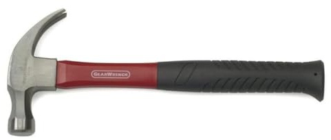 GEARWRENCH 16 oz. Curved Claw Hammer with Fiberglass Handle - 82254