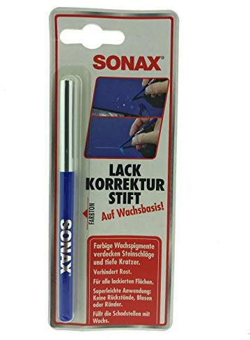 SONAX Lack Korrektur Stift blau auf Wachsbasis