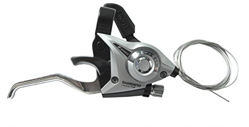 Shimano Unisex – Erwachsene ST-EF51 Bremshebel, Silber, One Size