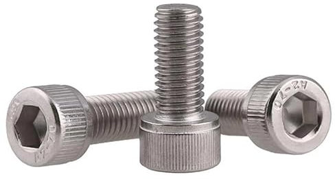 Viti Bulloni della testata cilindrica in acciaio inox 304 Bulloni a testa esagonale Cappuccio for tappo a testa esagonale M5 m6 m8. Lunghezza 5-150mm. (Length : 150mm, Dimensione : M6)