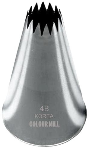 Colour Mill Beccucci in Acciaio Inox 4B: Medium Open Star con Apertura Superiore da 13mm