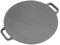 Warmiehomy Cast Iron Griddle Pan Grill,32cm Non-Stick Dosa Pizza Crepe Pan,Baking BBQ Skillet with Handles for Oven Gas Induction Electric Hob,Round