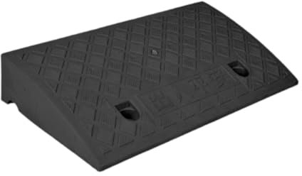 perfk Rampa di accesso per soglia, rampa di accesso per marciapiede, per uso interno, robusta, multifunzionale, antiscivolo, per tosaerba per automatici, Altezza 9 Cm