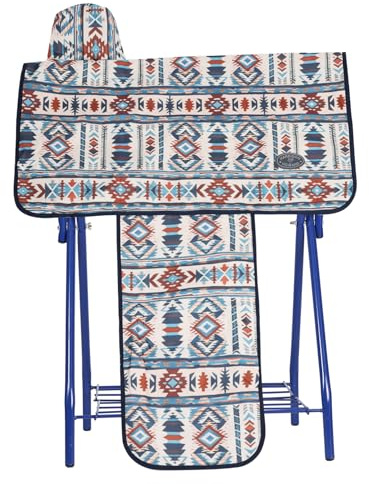 Harrison Howard Western Saddle Cover, Cover for Saddle Fenders, w/Print