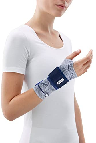 ManuTrain Wrist Support - Titanium (Left-Size 4: 6.75-7 in.)