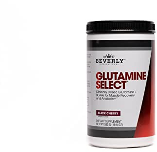 Beverly International Glutamine Select, 60 Servings. Clinically Dosed L-Glutamine and Amino Acid Formula for Lean Muscle and Recovery. Sugar-Free Powder. BCAA’s.