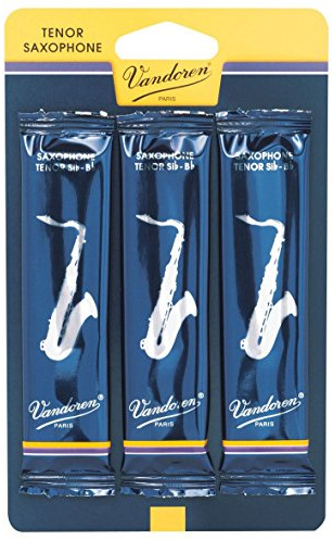 Vandoren Blätter für Tenorsaxophon 2, traditionell, 3 Stück
