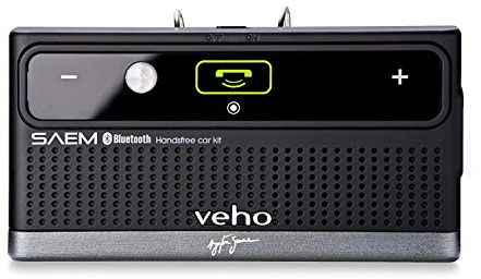 Veho SAEM S3 Ayrton Senna Bluetooth Car and Speaker Kit - Black