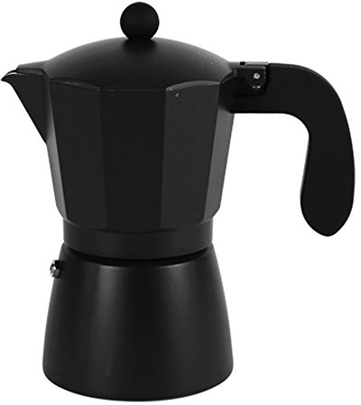 San Ignacio Cafetera 6T Soft Touch Darkblack Negro, Aluminio, Polipropileno