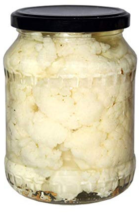 Blumenkohl mild eingelegtes saures aus Kalocsa Ungarn vom Bauern handgeerntet und eingelegt