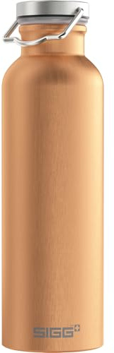 Sigg Original Copper Borraccia Alluminio (0.75 L), Borraccia Ermetica e Priva di Sostanze Nocive, Borraccia Acqua Leggera in Alluminio