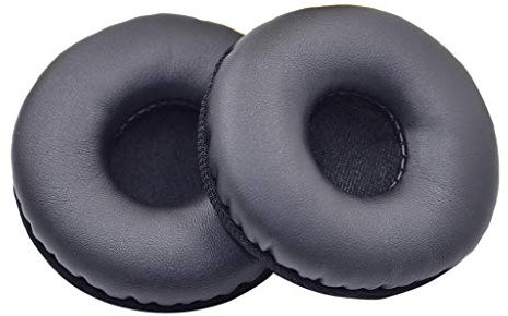 KERDEJAR 1 Paire de Coussinets d'oreille en Mousse à mémoire Souple de Remplacement Coussinets d'oreille en Cuir pour Logitech H390 / H600 / H609 Accessoires de Casque sans Fil