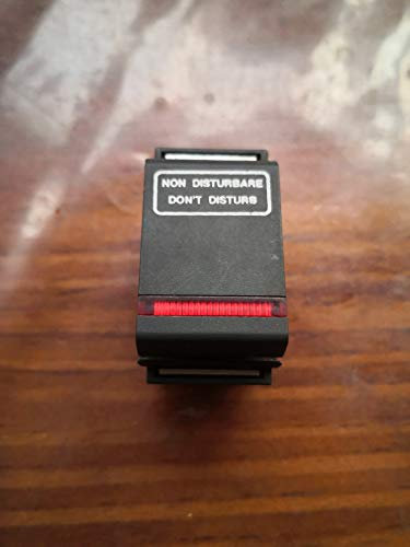 Pulsante illuminabile con scritta Bticino Living Classic art. 4505LE prima serie