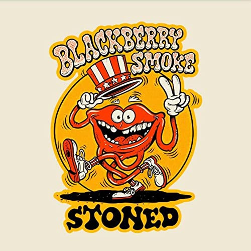 Stoned Red With Black Smoke)