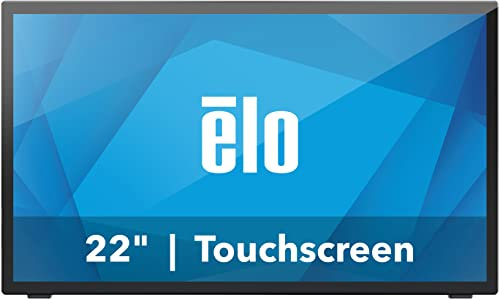 ELO 2270L - Monitor de Pantalla táctil de 22 con Cristal antideslumbrante - 10 Touch, 1920 x 1080, Negro