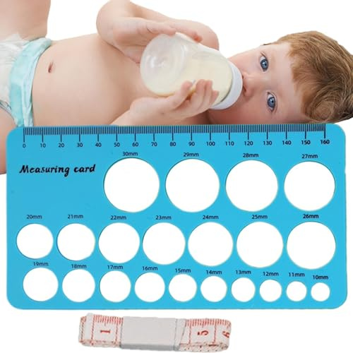 Nipples Size Measure, Silicone Nipple Ruler, Stencils Silicone